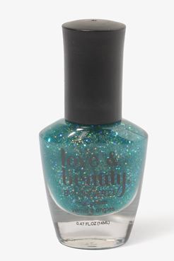 Esmalte Importado Turquoise Glitter